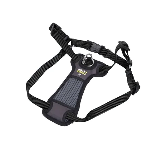 aquarium water test kit accurate Walk Right Front-Connect Padded Dog Harness Black 1ea/SM, 16-24 in