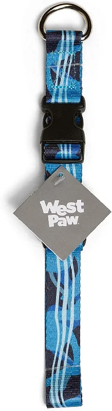 best floating fish food pellets West Paw Collar Blue