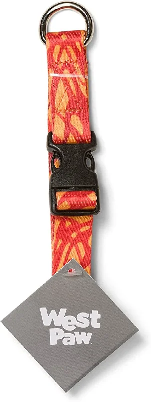 aquarium background double-sided West Paw Collar Orange