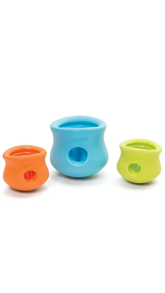 bird cage water dispenser automatic West Paw Zogoflex® Dog Toy: Toppl