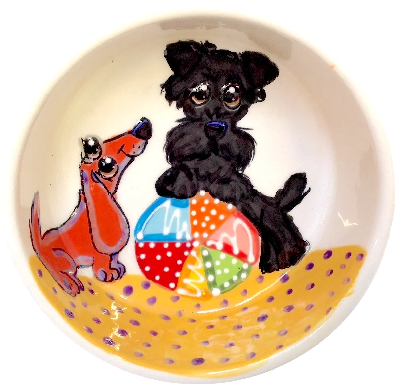 best flea treatment for rabbits Whimsical Dachshund Dog Bowl