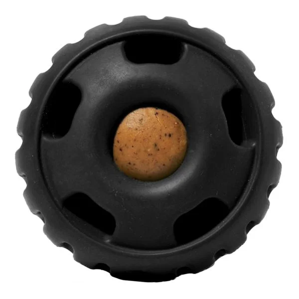 chew proof rabbit water bottle Woof D Pupsicle Power Chewer Black L