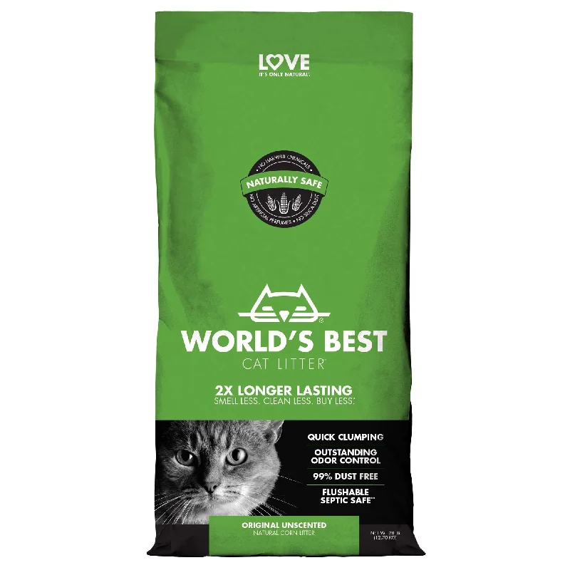 waterproof pet car seat hammock World's Best Original Litter Unscented Green