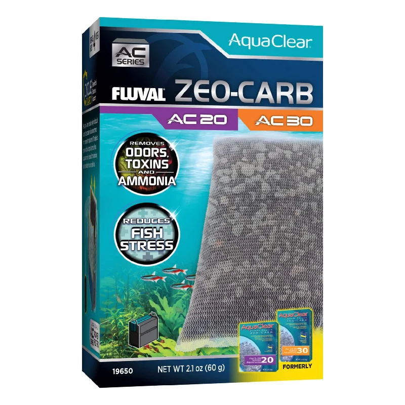 glow in the dark fish tank decor Zero- Carb For Fluval Aquaclear Filters