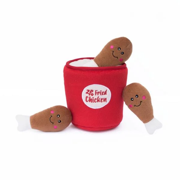 chew-resistant dog harness escape-proof Zippy Paws D Bucket of Chicken Burrow