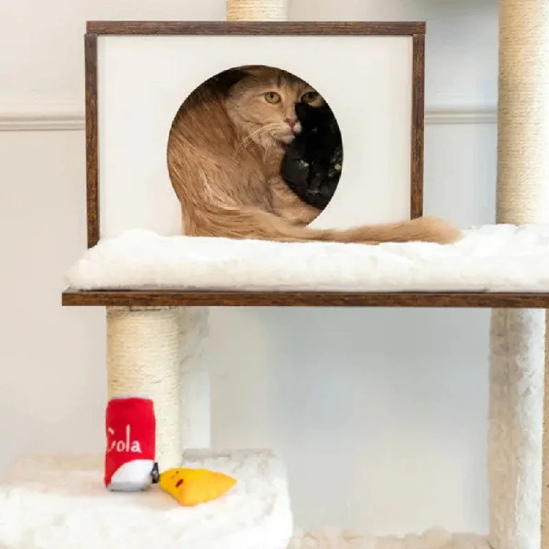chew-proof water bottle for hamsters NomNomz - Pizza and Cola Cat Toy